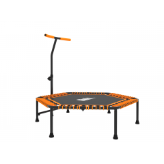 Батут UNIX Line FITNESS Orange (130 cm)