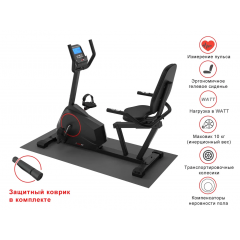 Горизонтальный велотренажер UNIX Fit BR-390Е