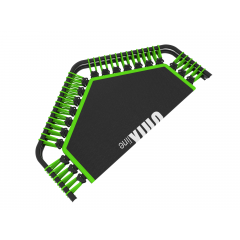 Батут UNIX Line FITNESS Green PRO (130 cm)